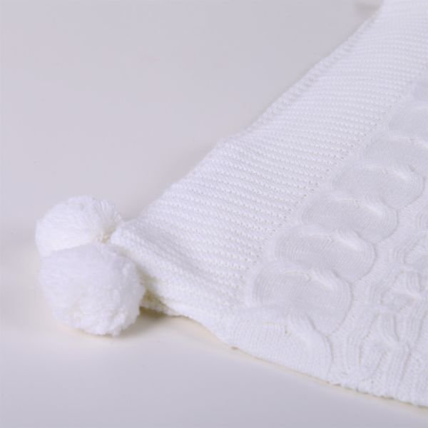 Ta11002 Örgü Koltuk Şalı EKRU