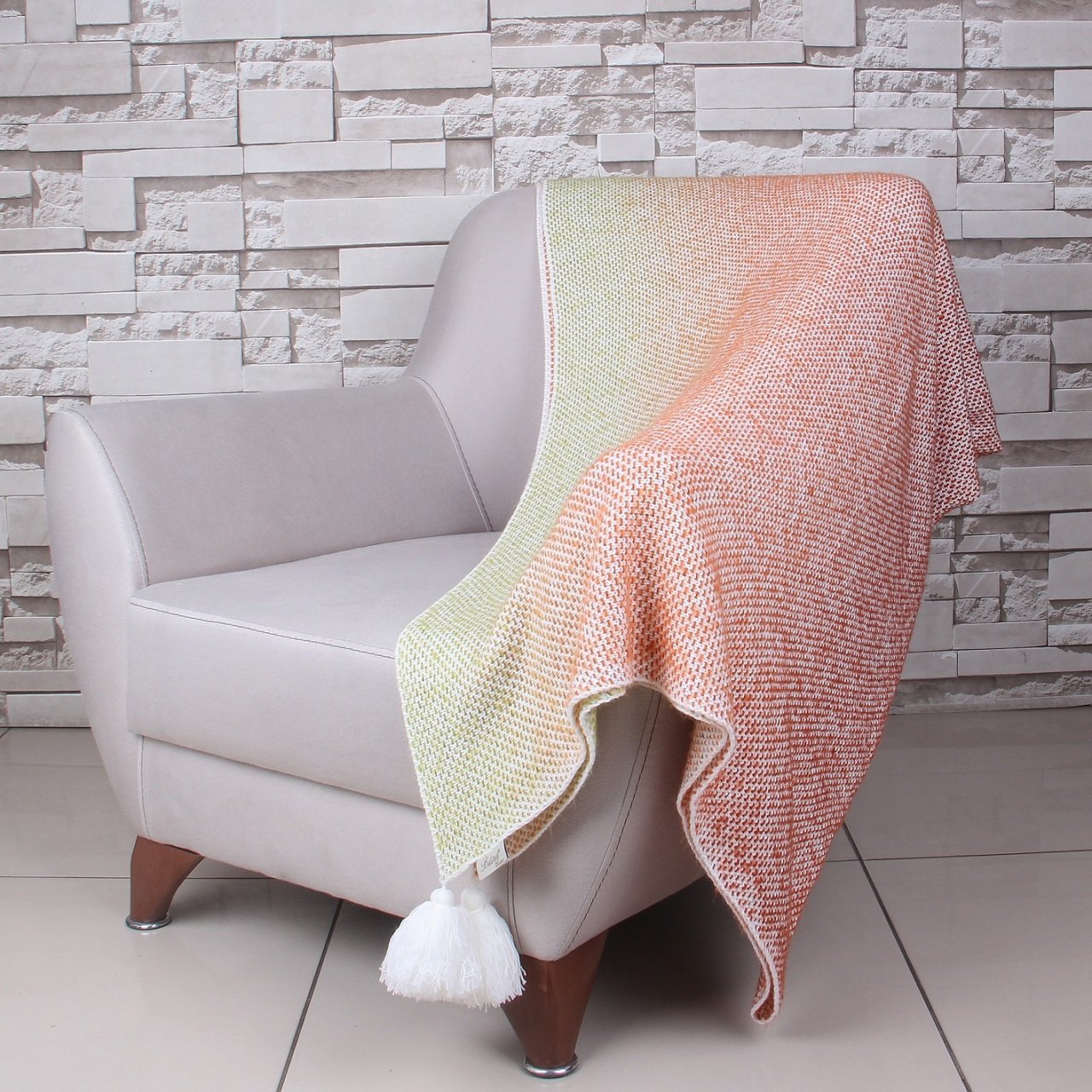 TA15004 Örgü Koltuk Şalı