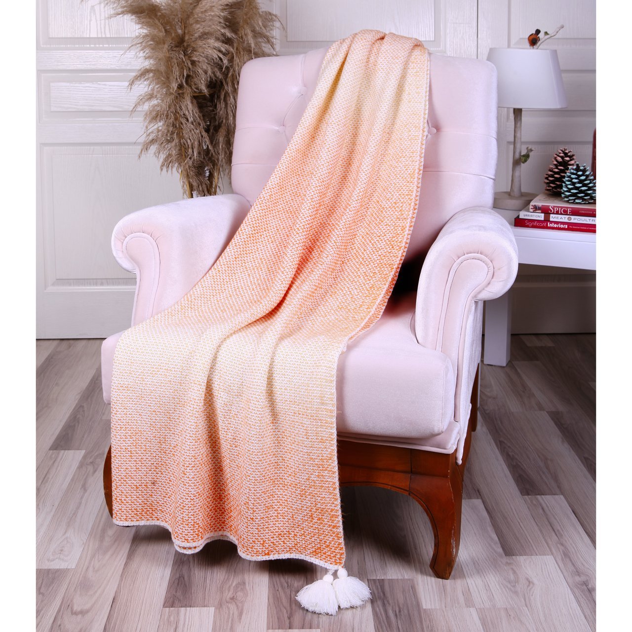 TA15004 Örgü Koltuk Şalı