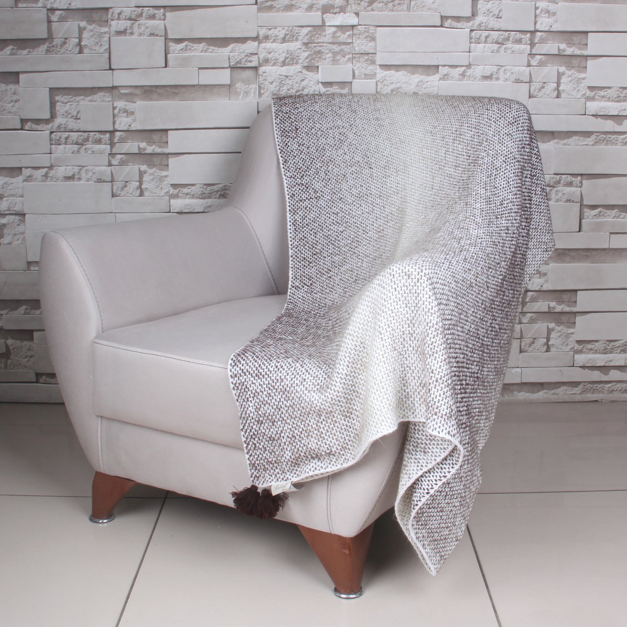 TA15004 Örgü Koltuk Şalı