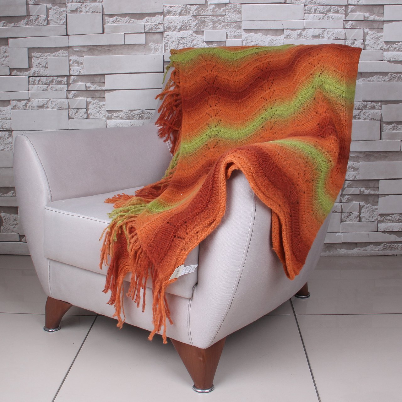 TA15010 Örgü Koltuk Şalı