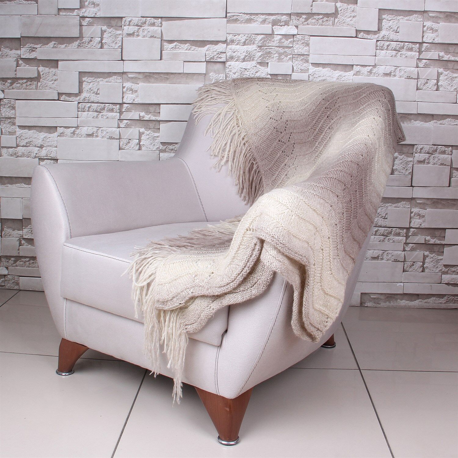 TA15010 Örgü Koltuk Şalı