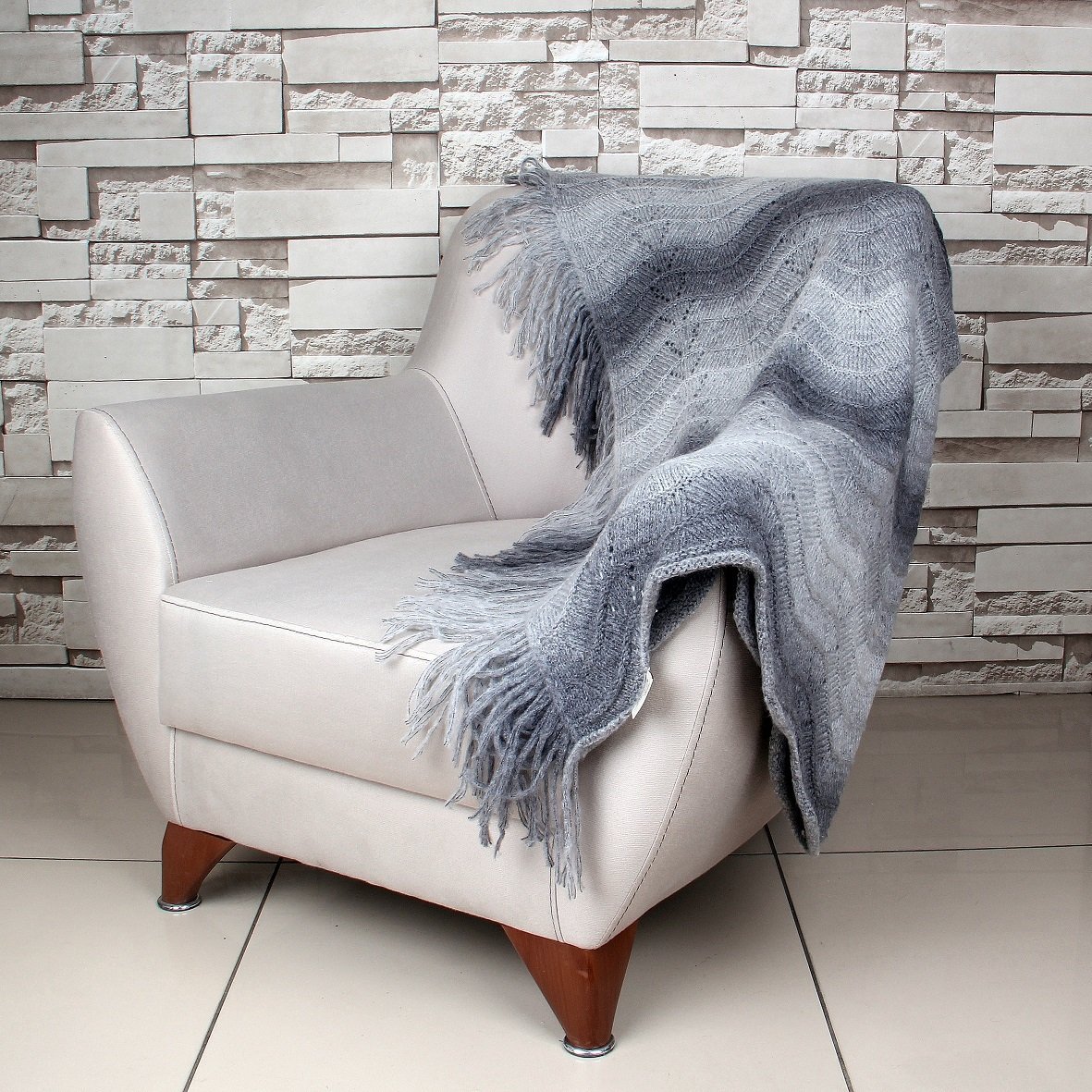 TA15010 Örgü Koltuk Şalı