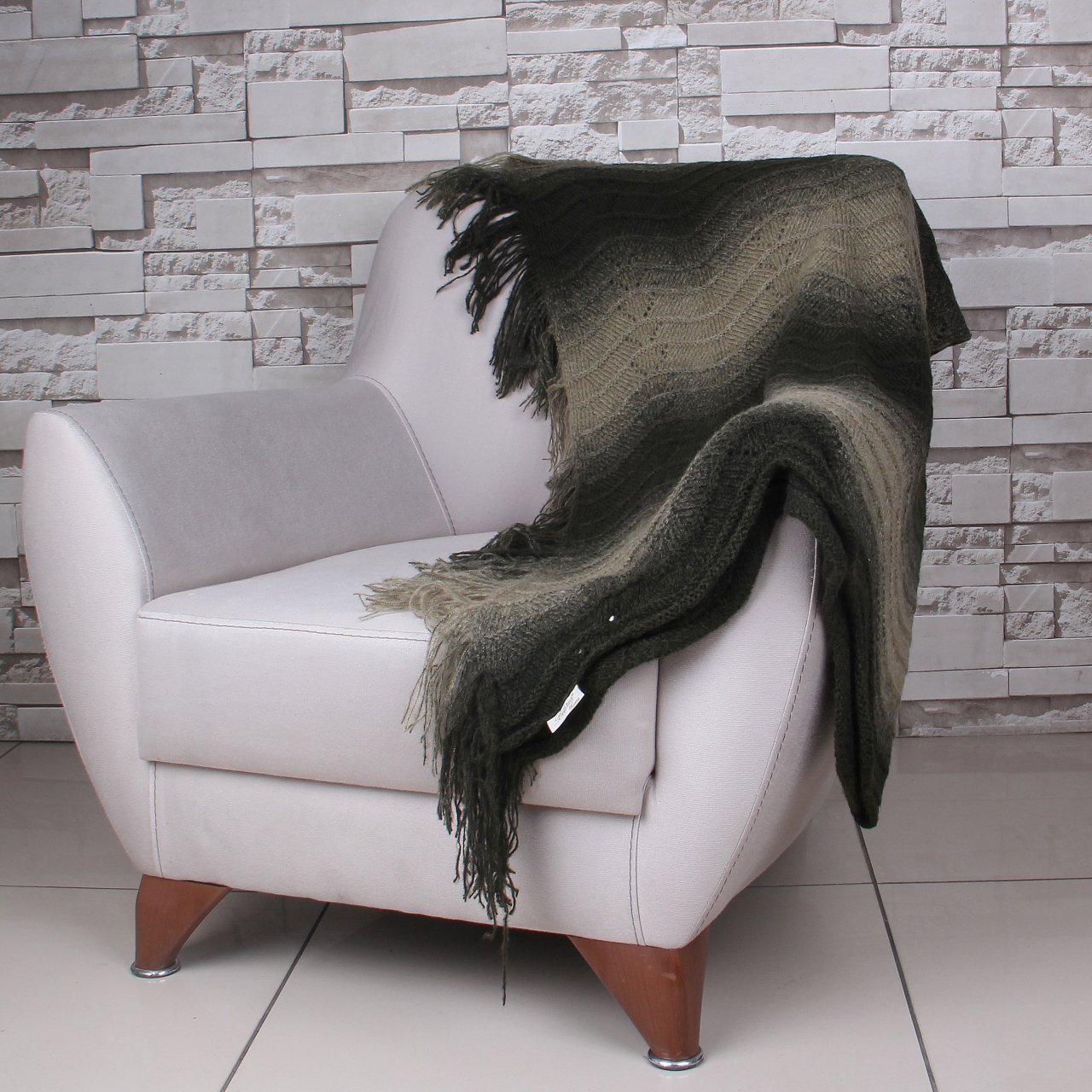 TA15010 Örgü Koltuk Şalı