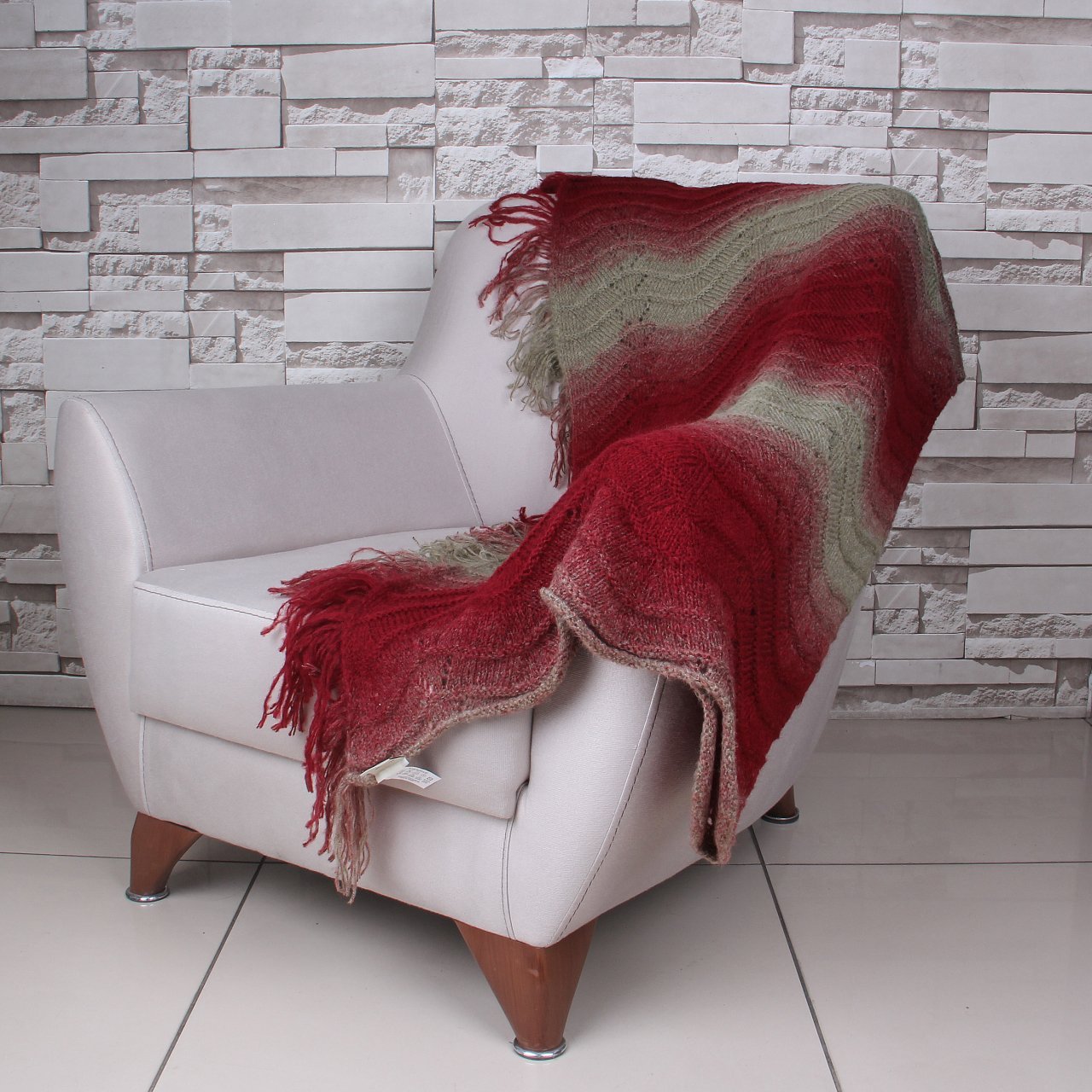 TA15010 Örgü Koltuk Şalı