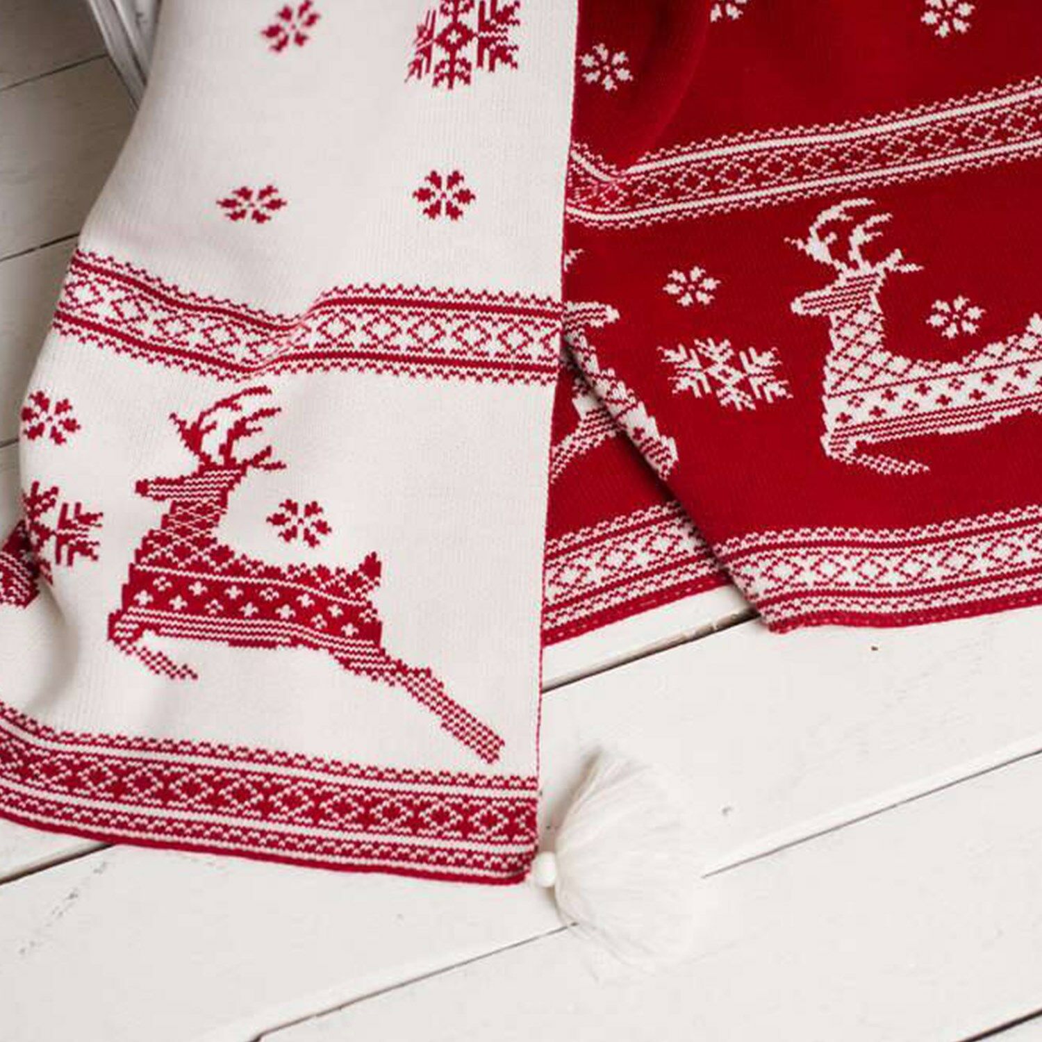 Örgü Koltuk Şalı