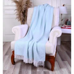 Ta17511 Örgü Koltuk Şalı Aqua