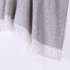 Ta17511 Örgü Koltuk Şalı Bej