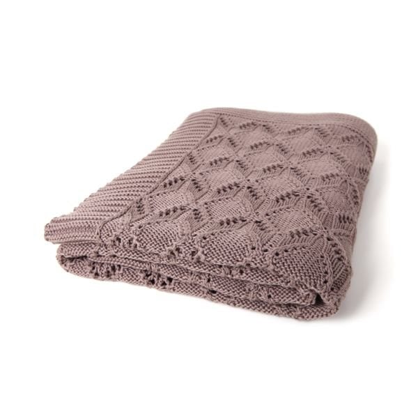 Tp12014 Örgü Koltuk Şalı Moka