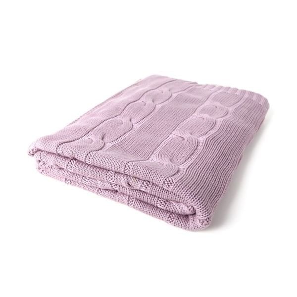 Tp14022 Örgü Koltuk Şalı Pudra