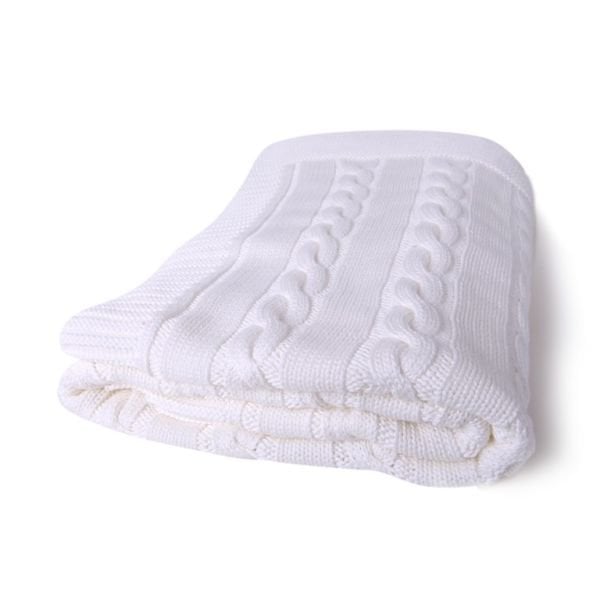 TP14026 Örgü Koltuk Şalı Ekru