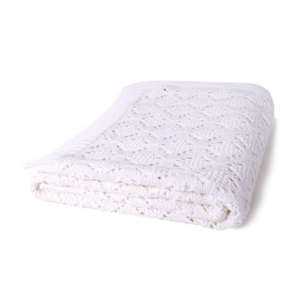 TP15006 Örgü Koltuk Şalı Ekru