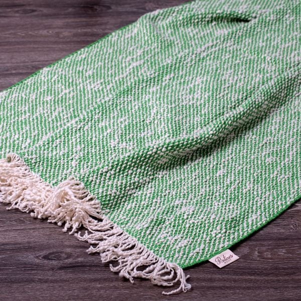 Örgü Koltuk Şalı Yeşil