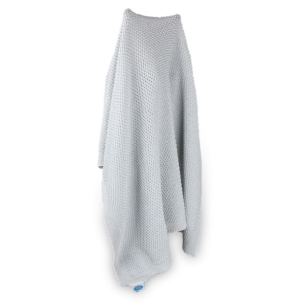 BB15005 Örgü Bebek Battaniye Mavi