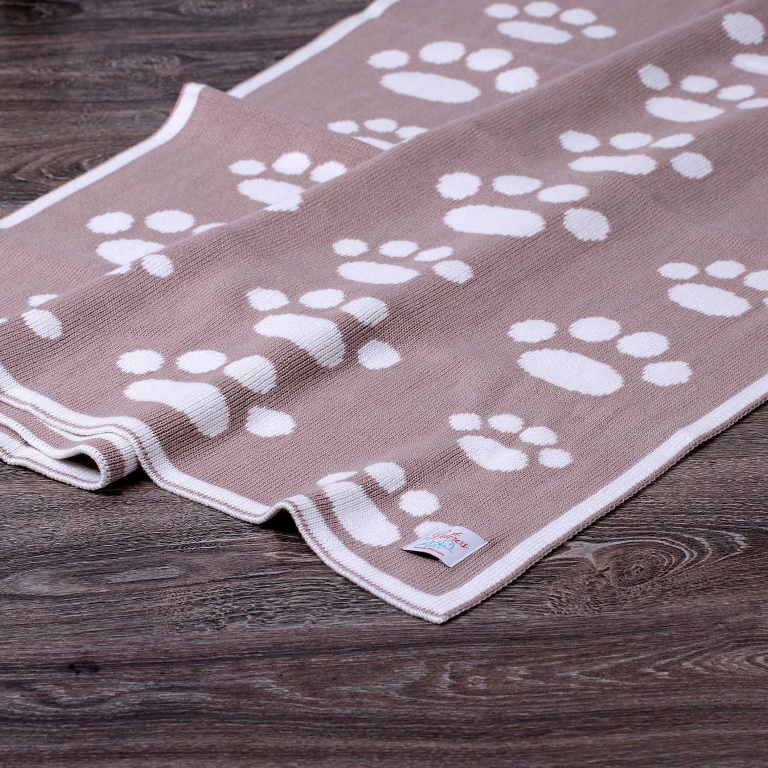 Bb16007 Örgü Bebek Battaniye Bej