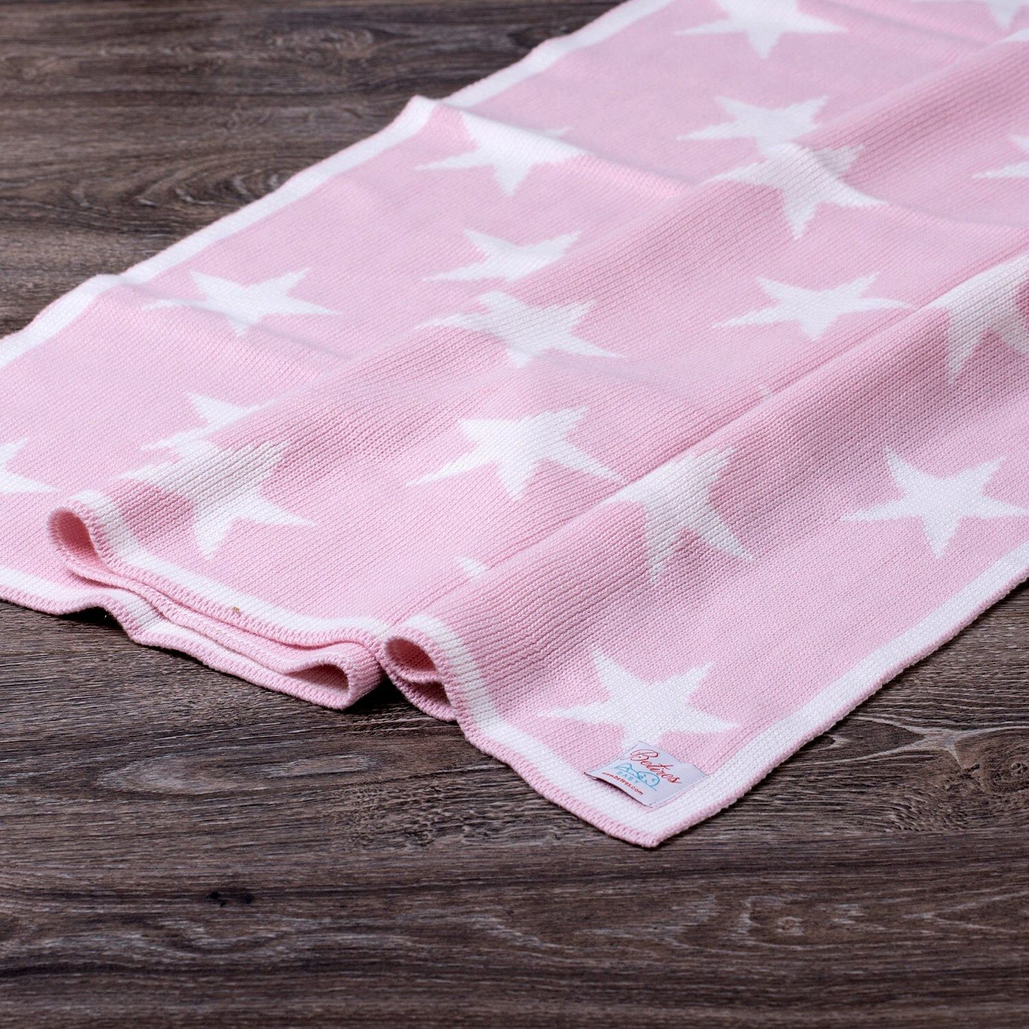 Bb16008 Örgü Bebek Battaniye Pembe