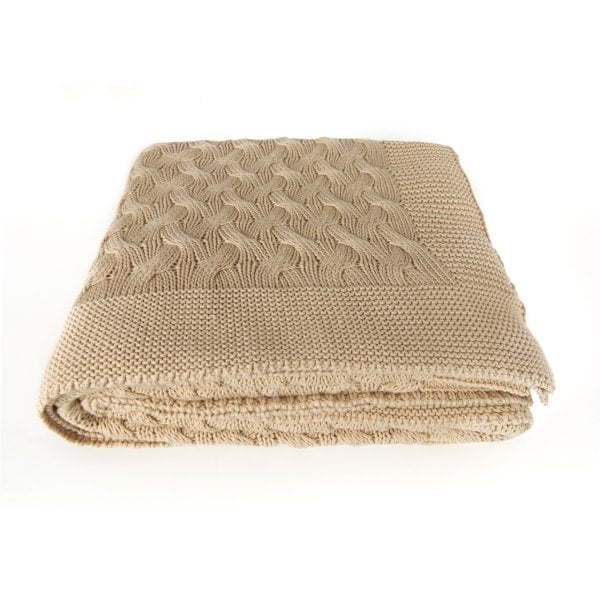 Tp17001 Örgü Koltuk Şalı Başak