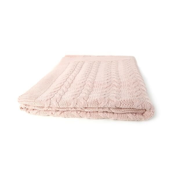 Ta15005 Örgü Koltuk Şalı PUDRA