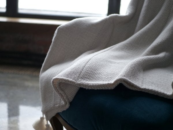 TAL18001 Örgü Koltuk Şalı Naturel