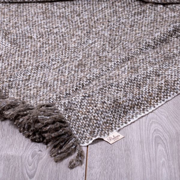 Tp16019 Örgü Koltuk Şalı Haki