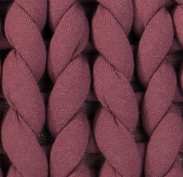 Chunky Örgü Battaniye MÜRDÜM