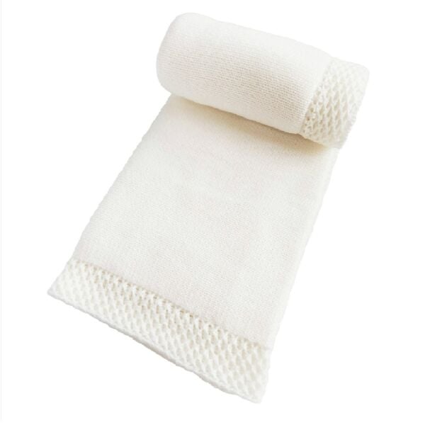 Bb21001 Örgü Bebek Battaniye EKRU